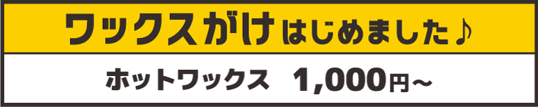 ワックスがけ料金:沼尻スキー場